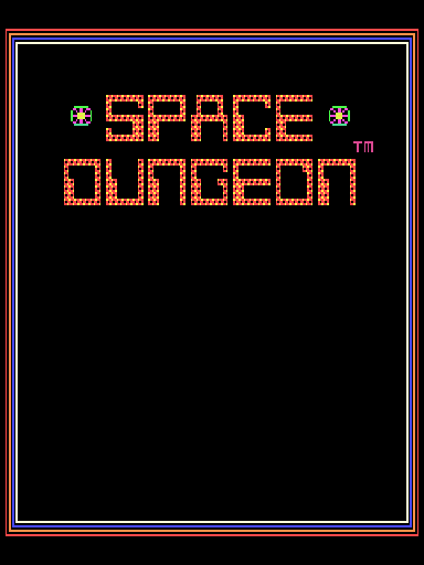 Space Dungeon Title Screen